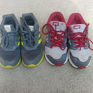Adidas Nike shoe lot